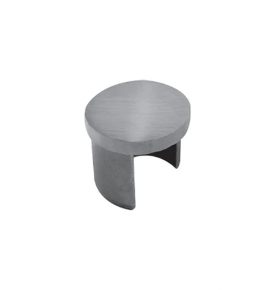 Tapa Final Para Corremano Ranurado De 42.4Mm AISI316.
