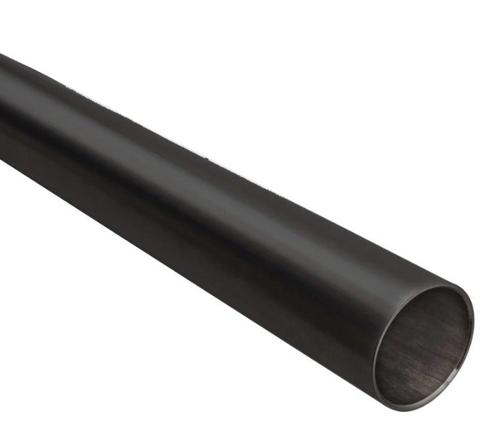 Tubo Redondo, DIA-42.4X1.5 Mm 4.5 Mts, Inoxidable Negro Satinado 304SS-PVD
