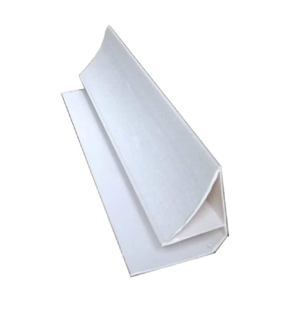 Moldura Remate Accesorio Cornisa Cielo Raso PVC Techo Blanco BRILLO Madera 5.95M Resistente A Humedad Fácil Instalación Alta Durabilidad