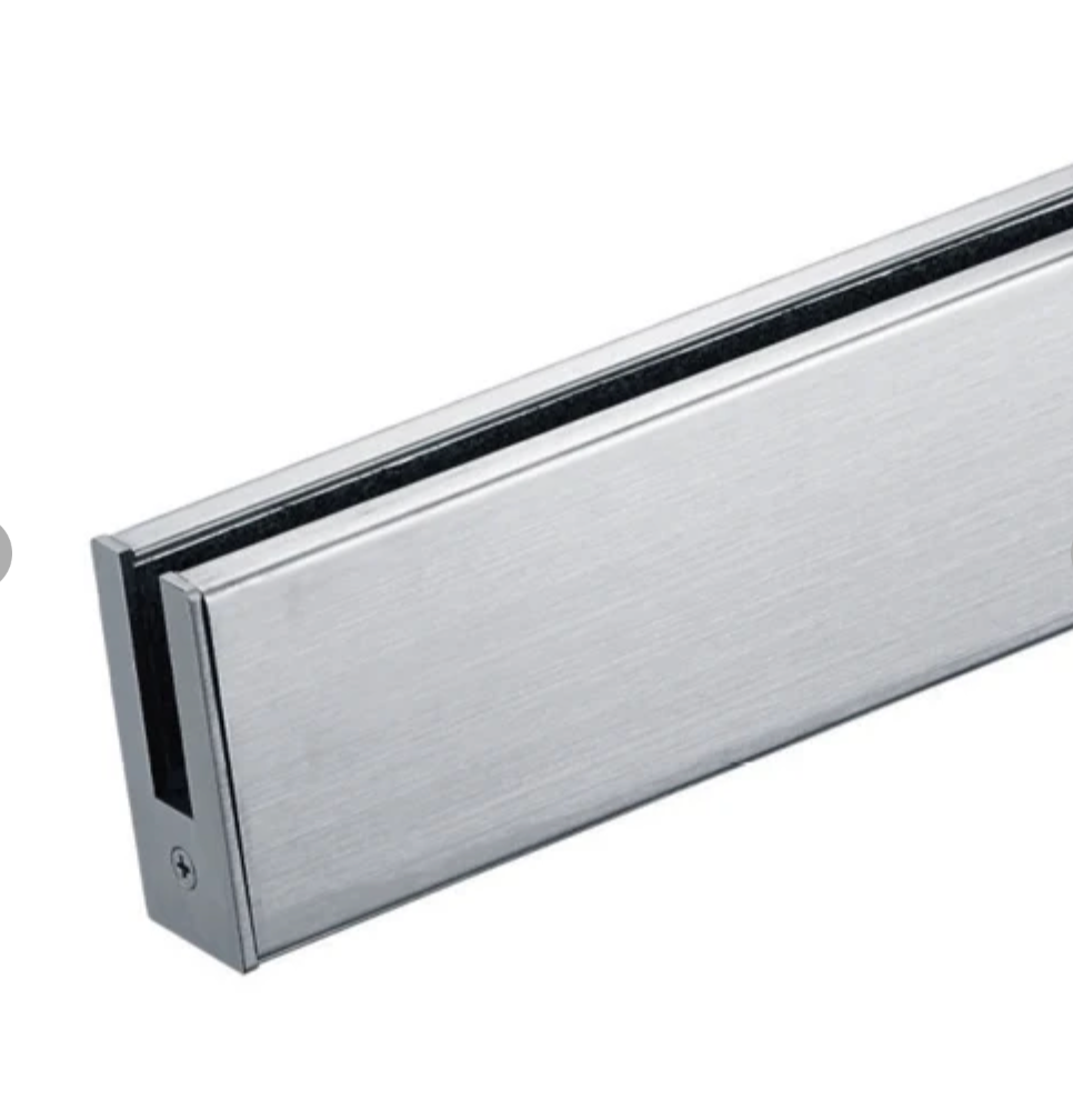 Zocalo 80Mmx3mt Acero Inox Cover Acero Inox.Sist Bloque No Req. Saque Incl. 2 Tapas P/8-10-12Mm Sati